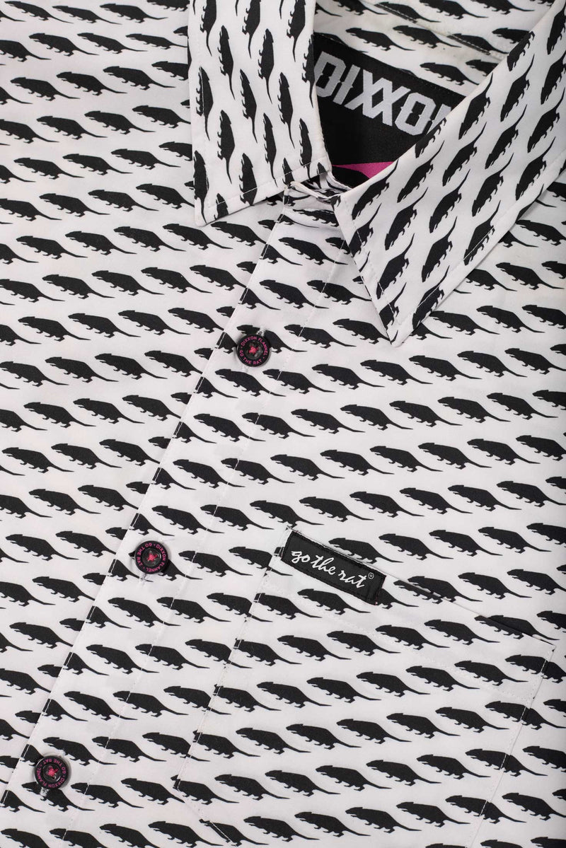 Dixxon X Go The Rat Short Sleeve Party Shirt