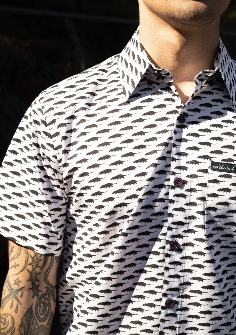 Dixxon X Go The Rat Short Sleeve Party Shirt