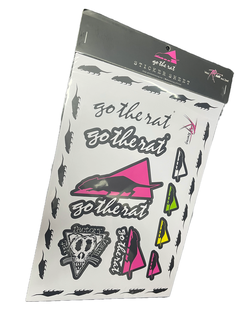 2023 Rat Racing Sticker Sheet – Go The Rat Racing