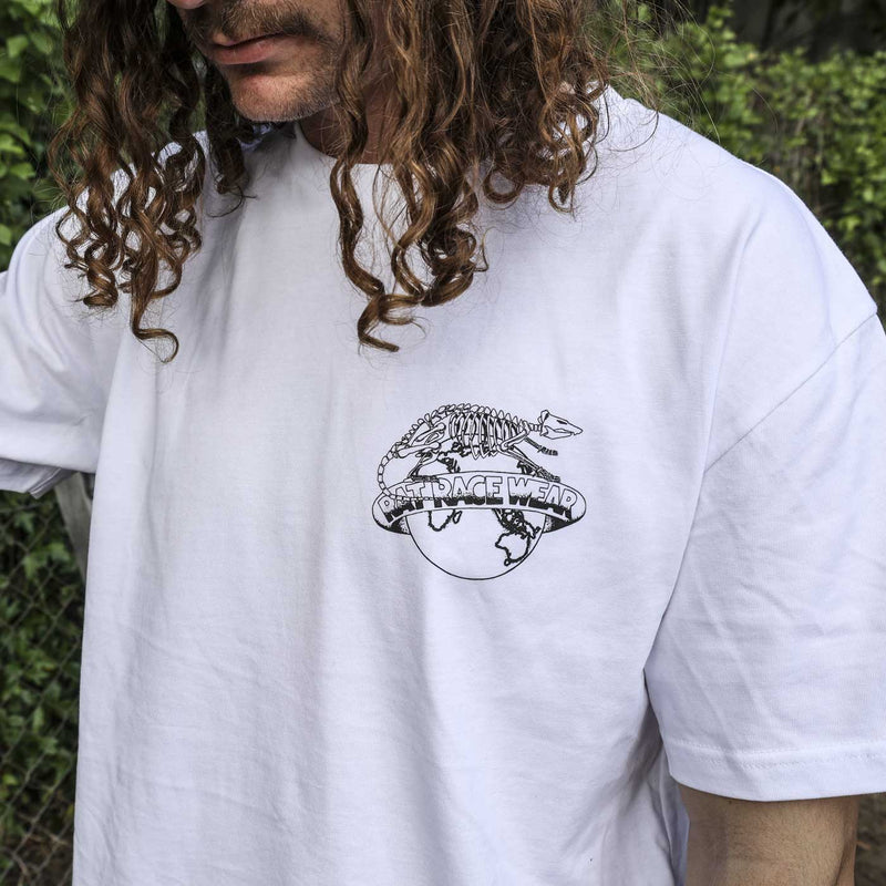 RAT WORLD TEE WHITE