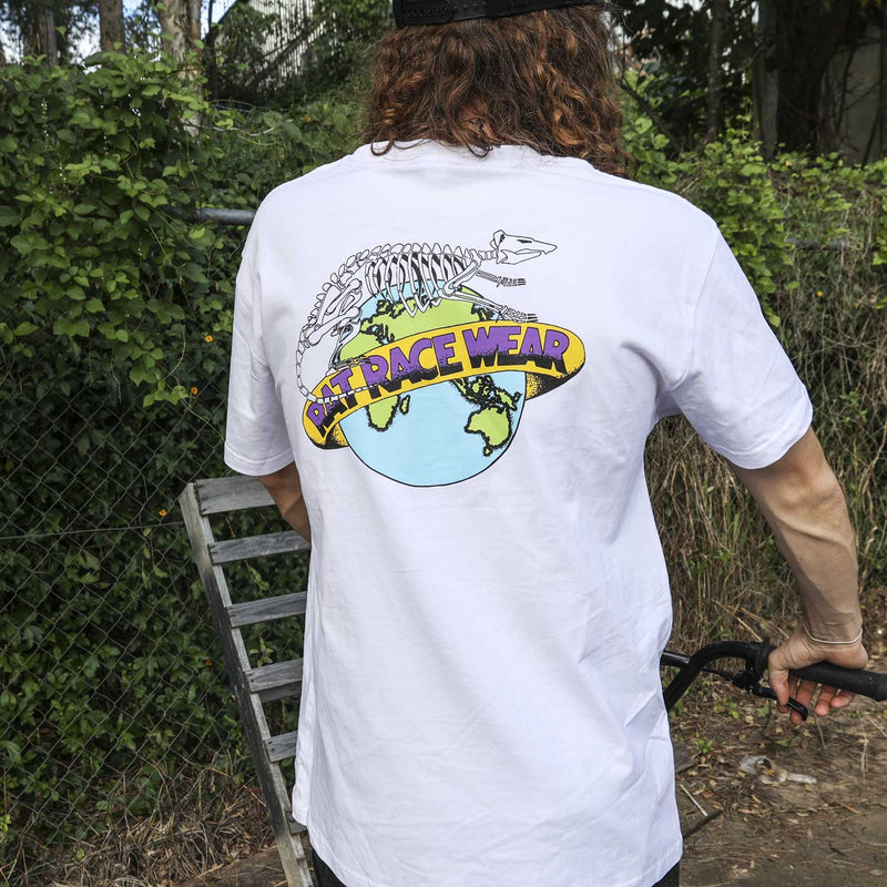 RAT WORLD TEE WHITE