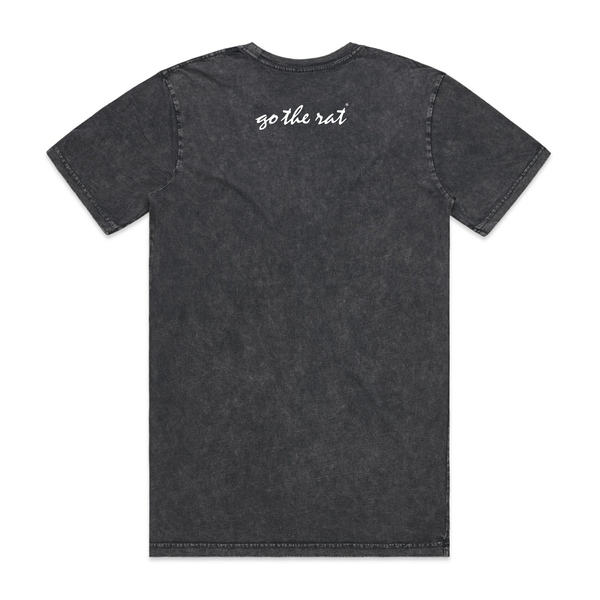 RATSHIRTS Checkers - STONEWASH TEE