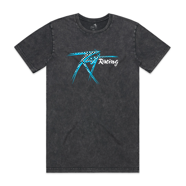 RATSHIRTS Checkers - STONEWASH TEE