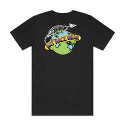 RAT WORLD TEE BLACK