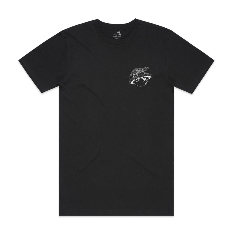 RAT WORLD TEE BLACK