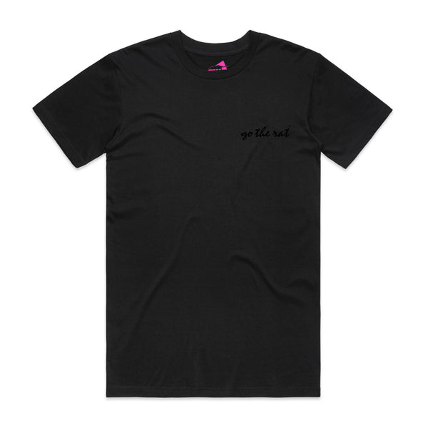 BLACK CHEESEBLOCK TEE